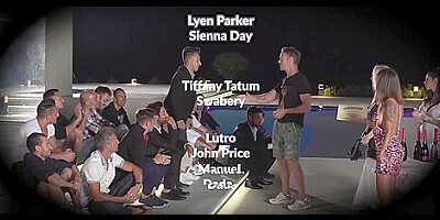 Tiffany Tatum & Swabery - 14 Cocks + 2 Sluts = Gangb