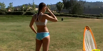 Cumming In Her Blonde Lovers Face Is This Brunettes Ideal Sex Act