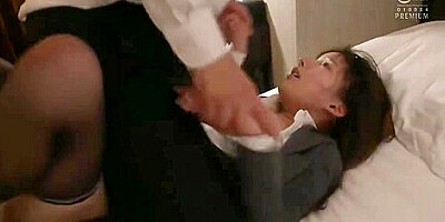 Cute Ol Japanese Girl With Big Boobs And Big Butts Cheating With Her Big Dick Workmate In The Office - Teaser Video