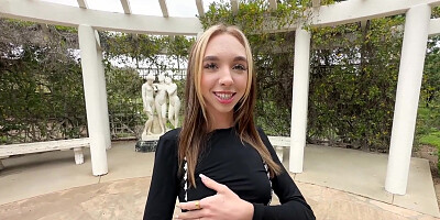 Breezy Bri Southern Belle Sucks Dick In A Public Park