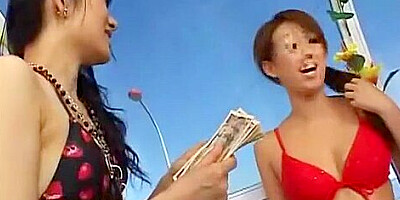 Hottest Japanese girl in Amazing Reality, Outdoor JAV movie