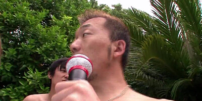 Pool party ends with group sex