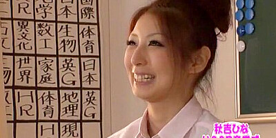 Horny Japanese whore Hina Akiyoshi in Amazing Facial, Blowjob JAV clip