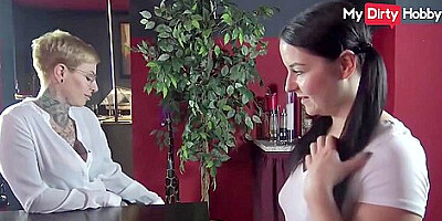 Tattooed Milf Teaches Her New Stepdaughter A Lesson - Free Porn Video With Cat Coxx