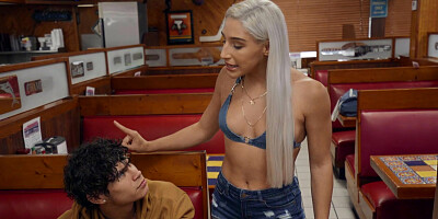 Addictive doggy POV with insolent Abella Danger