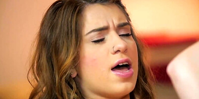 Naked client finds herself practicing sex with lesbian masseuse