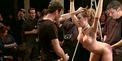 Full-breasted Squirter Butt Fucked In Public With Amy Brooke And James Deen