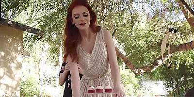 Conservative Housewife Lets Herself Consumed By Lust For Her Flirty Lesbian Neighbor