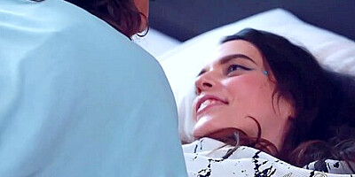 Curious Hottie Julia Roca Seduces Her Housemate Into Sensual Lesbian Sex