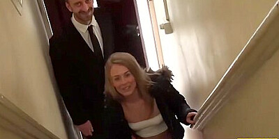 Carmel Anderson And Pascal White In Pascal And Carmels Toys Trailer
