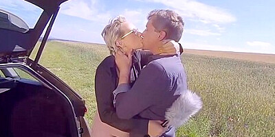 Angel Wicky - Sexy Car Review By Pornstar