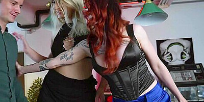 And Share Sams Cock - Melina May And Esluna Love