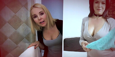 PervMom - Pretty Latina Stepmom Helps Her Stepson To Cum