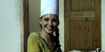 Aurita in outdoor sex film showing a lassie getting fucked