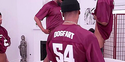 In Seven Man Interracial Gangbang - Aliya Brynn