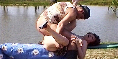 75 years old Step mom outdoor fucked