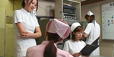 Crazy Japanese chick Rui Natsukawa, Megumi Shino, Tsukasa Minami in Exotic Handjobs, Medical JAV video