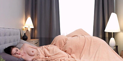 Two giant dicks give DP to a hot bitch in 3some