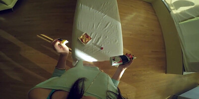 HD POVD - Brunette Rachael Madori spreads her pussy in pov