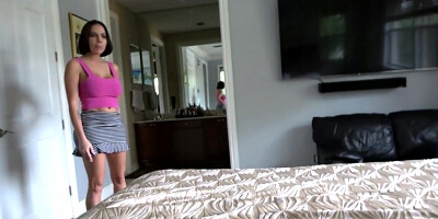 Victoria June And Alex Adams In Girlfriend Catches Me Watching Step Mom Porn