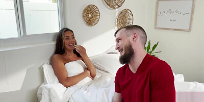 Brick Danger & JC Wilds in BTS-Caught My Stepsis Fapping To Taboo Porn, Scene #02