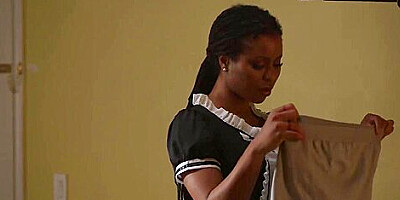 Sexy Maid Knows How To Please Her Customers - Kira Noir