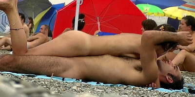 Real amateur nudist beach video