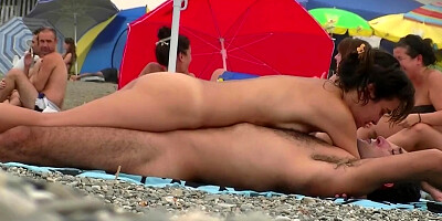Real amateur nudist beach video