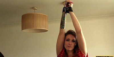 British submissive Ava Austen facefucked hard