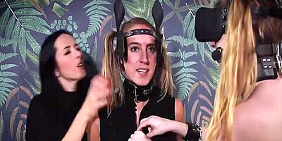 Dixie Comet, Cadence Lux And Bunny Colby - Lesbian - Blonde - Brunette - - Lingerie - Masturbation - Mature - Soft Porn - Standing Sex - Threesome - Thatfetishgirl - Capturing Her Two Pony Girls