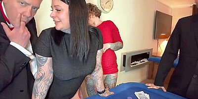 A Night At The Casino Turns Into A Group Sex Party