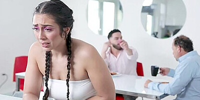 Aprils Fool Prank Turns Sexual! W Slutty Stepsis Lilly Hall