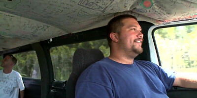 Hot babe Tessa Taylor getting lucky with meeting some horny guy