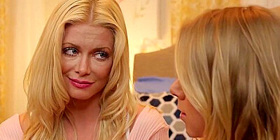 Katie Morgan And Bella Bends - Hot Neighbour Brings Sexy Blonde To Climax