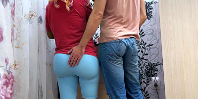 I Approached A Mature Milf And Got Excited On Her Big And Mature Ass. Homemade Anal Sex