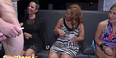 Compilation With Girls Night Out Partying Hard & Sharing The Strippers Big Cock