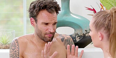 Masseuse Daisy Stone Helps A Shy Client To Plenty Relax