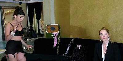 Lewd Blonde Charlotte Stokely Lesbians Porn