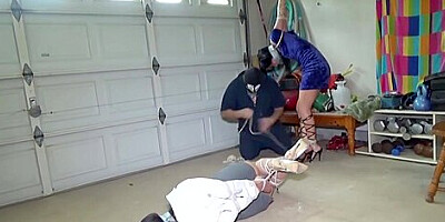 Milf Gigi Raven Eve Bondage Girl Strappado Tested For Arab