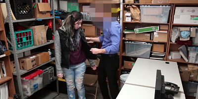 Busty Shoplifter Fucks Her Stepdad Officer With Amilia Onyx