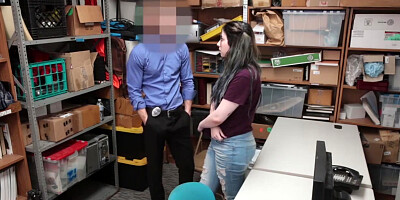 Busty Shoplifter Fucks Her Stepdad Officer With Amilia Onyx
