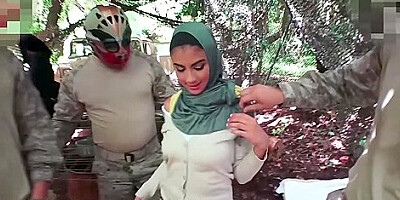 American Soldiers Getting Sweet Arab Pussy