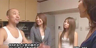 Hottest Japanese slut Maika Sakuragi in Crazy Threesome, Small Tits JAV movie