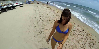 Fucking random vacation babe