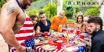 Hot AF ***July Bi Orgy Pool Party