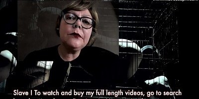 Dominatrix Slave Toilet - Mistress April