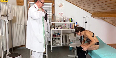 Emily Devine In Mature Examined And Made To Cum In Gyno Chair By Freaky Doctor