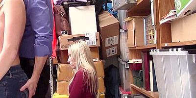 Teen 18+ Sierra Nicole Gets Hammered Hard By Security Dude