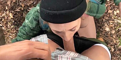 I Met A Nymhpo Hiker Who Wants Anal! - Angel Youngs