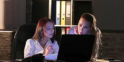 Katy Rose And Alexis Crystal In Lesbian Video